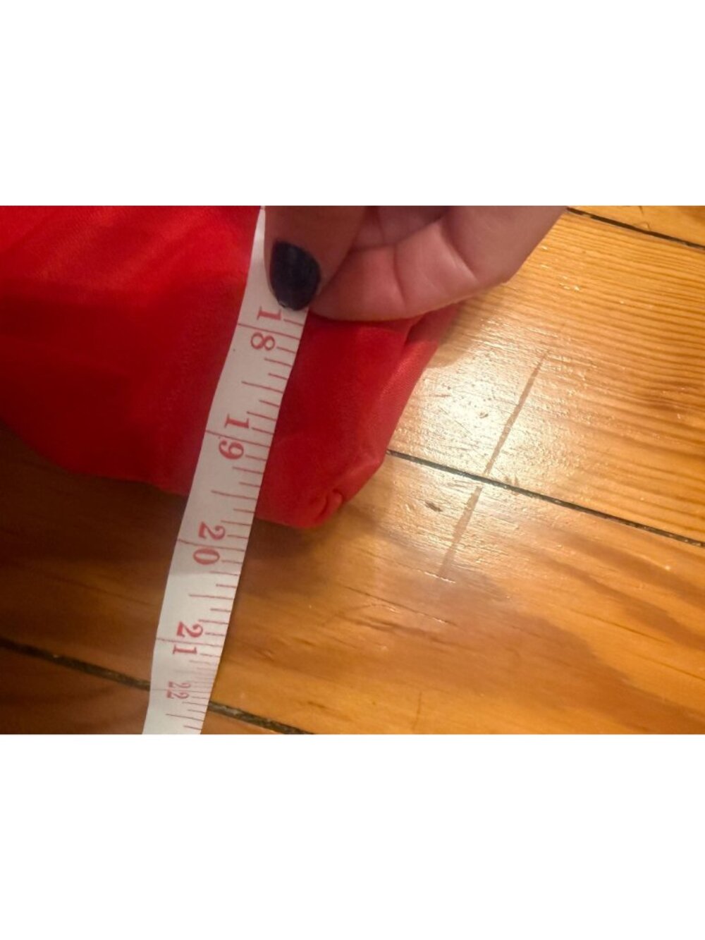 Handmade Stilt Pants Red Wide Leg Circus Pants Stretch High Rise Unisex - Picture 6 of 13